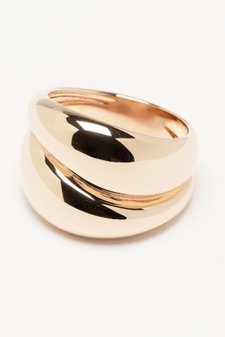 Anello - Placcato oro giallo