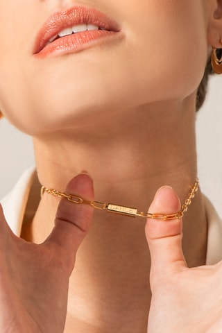 Collana - Placcato oro giallo