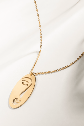 Collana - Placcato oro giallo