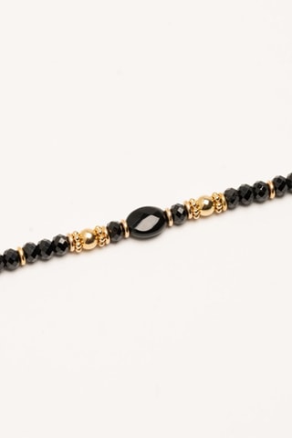 Bracciale - Placcato oro giallo e onice