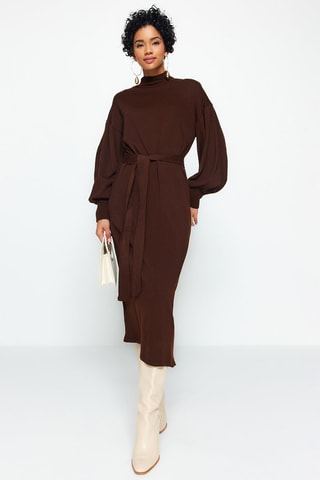 Robe pull - Marron