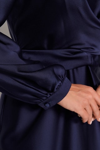 Robe longue - Bleu