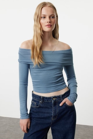 Top - Azul