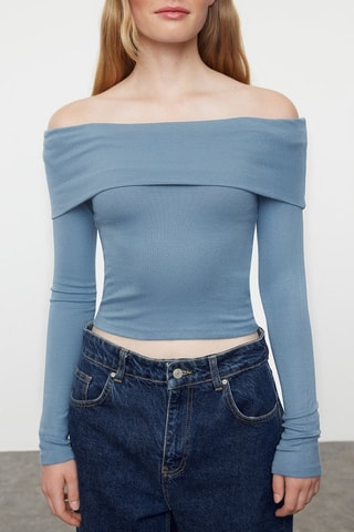Top - Azul