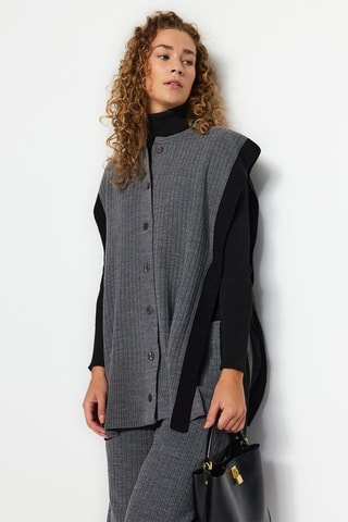 Gilet long et pantalon - Anthracite