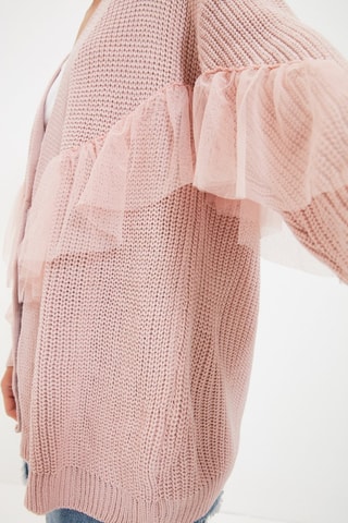 Casaco de malha - Rosa