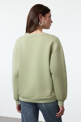 Felpa regular - Verde