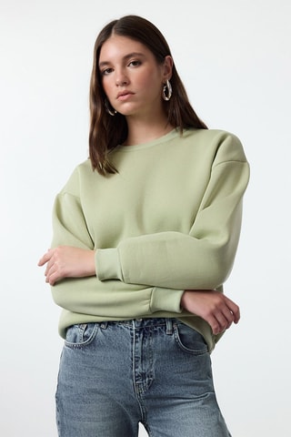 Felpa regular - Verde
