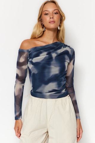 Top - Azul