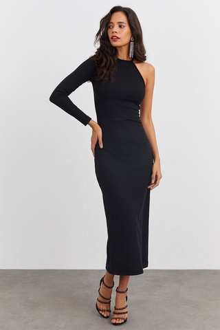 Vestido comprido - Preto - Preto