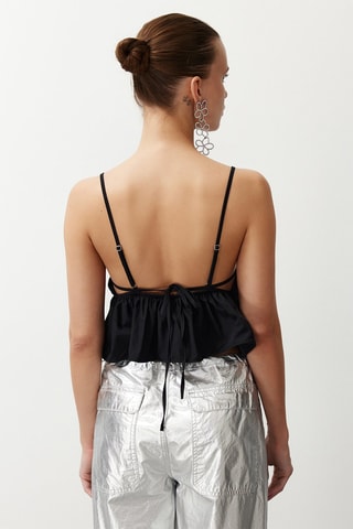 Crop top - Preto - Preto
