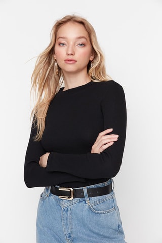 Camisola - Preto - Preto
