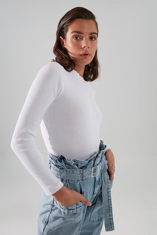 Camisola - Preto - Branco