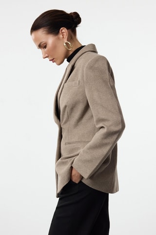 Blazer slim - Bege