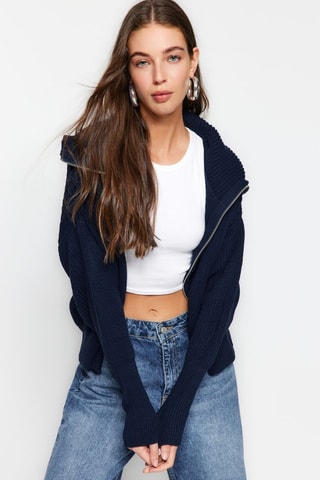 Cardigan - Navy