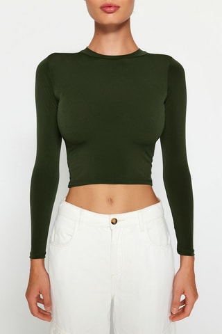 Crop top - Caqui