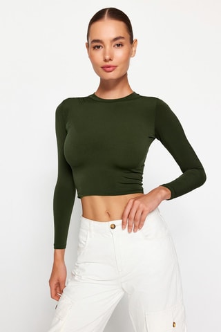 Crop top - Caqui