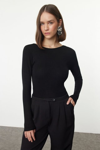 Blusa regular - Azul