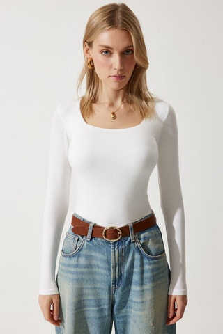 Top - Branco - Branco
