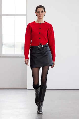 Cardigan - Rosso