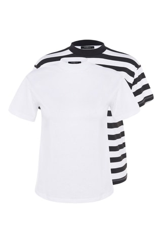2 t-shirts - Preto