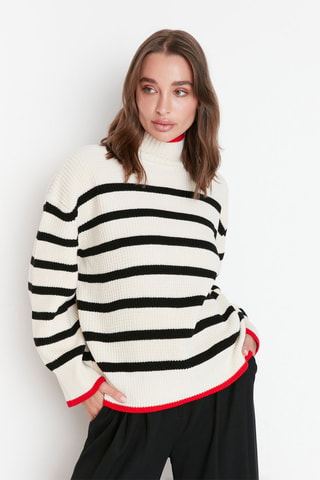 Camisola às riscas