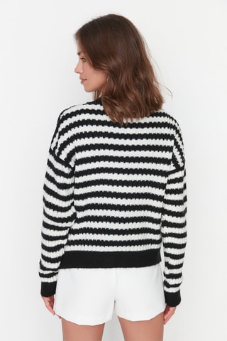 Cardigan a righe