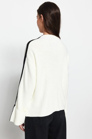Camisola - Branco e preto