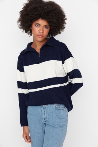 Camisola - Azul-marinho