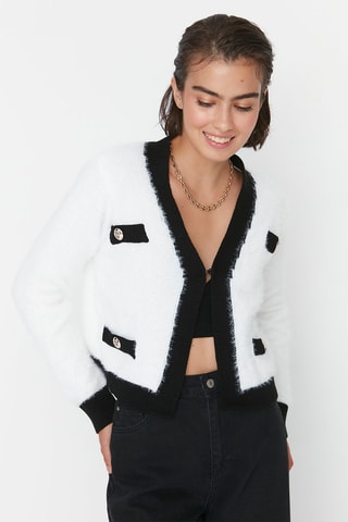 Cardigan - Bianco