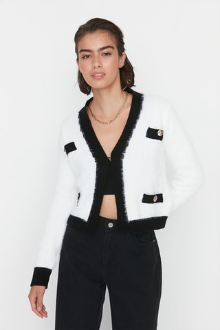 Cardigan - Bianco