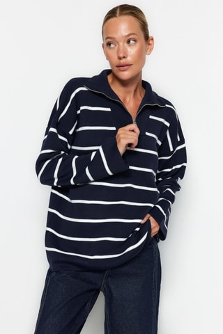 Camisola - Azul-marinho
