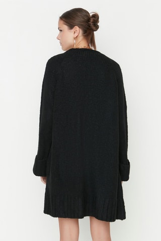 Cardigan lungo - Nero
