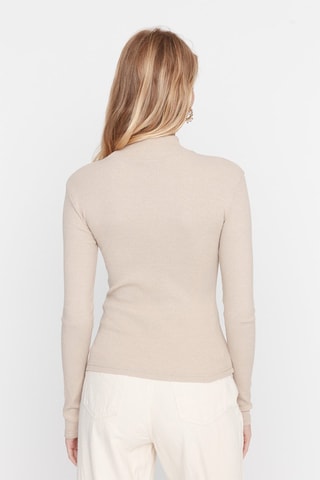 Camisola interior - Preto - Bege