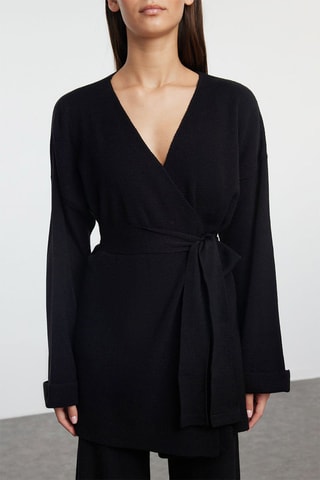 Kimono et pantalon - Noir