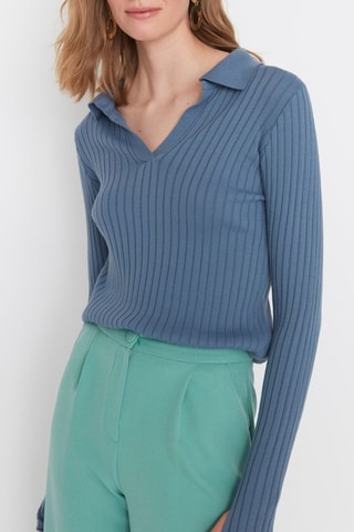 Top - Azul