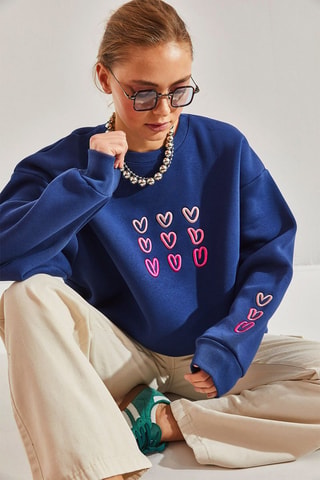 Sweat - Azul-marinho - Azul-marinho