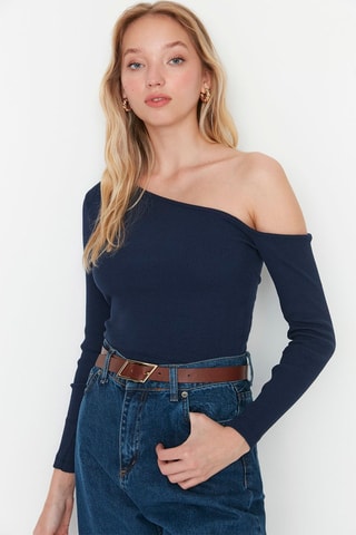 Top - Azul
