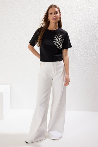 T-shirt regular - Preto