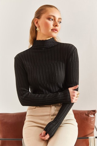 Camisola - Preto - Preto