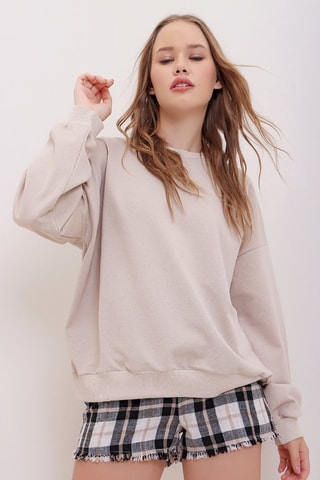 Sweat - Azul - Branco
