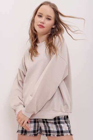 Sweat - Azul - Branco