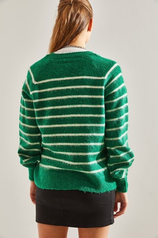 Camisola - Verde - Branco e verde