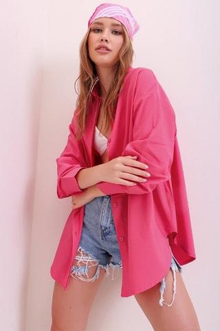Camisa - Preto - Rosa