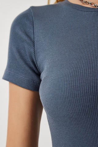 Vestido justo - Antracite - Antracite