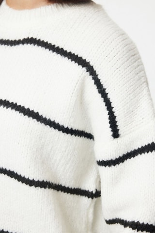 Camisola - Preto e branco