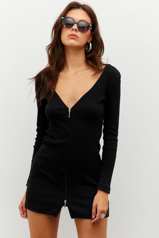 Robe courte - Noir