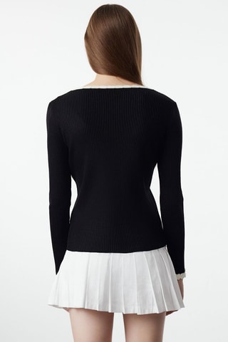 Camisola - Branco e preto