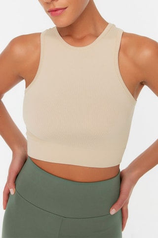 Brassière de sport - Beige