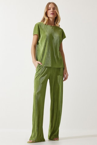 Top et pantalon - Vert